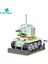 Yeşil Ev Tankı Yapı Taşları Askeri Serisi Sherman Tankı Yapı Taşı Plastik Bulmaca Oyuncak (Yurt Dışından) 1