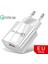 18W USB Şarj Aleti Qc3.0 Hızlı Duvar Şarj Cihazı Cep Telefonu Şarj Cihazı Oppo Find X3 X2 Lite Neo Reno 6 5 4 3 2 Z Pro USB Tip-C Kablo (Yurt Dışından) 3