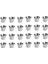 24 Paket Paslanmaz Çelik Çeşni Sos Bardakları, Ticari Sınıf Daldırma Sos Bardakları, Ramekin Çeşni Bardakları Porsiyon Bardakları (Yurt Dışından) 1