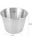 24 Paket Paslanmaz Çelik Çeşni Sos Bardakları, Ticari Sınıf Daldırma Sos Bardakları, Ramekin Çeşni Bardakları Porsiyon Bardakları (Yurt Dışından) 2