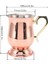 Hao Kan Moskova Kokteyl Katır Kupa Paslanmaz Çelik Buzlu Çay ve Kahve Için Paslanmaz Çok Fonksiyonlu Drinkware (Yurt Dışından) 2