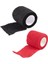 Adet 2 Inç x 5 Metre Kendinden Yapışkanlı Yapışkan Ücretsiz Kavrama Konfor Wrap Kapak Dövme Kolu - Siyah ve Kırmızı (Yurt Dışından) 4