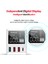 Tip C Qc3.0 USB 4 Bağlantı Noktalı Duvar Şarj Istasyonu iPhone 30/40W Hızlı Şarj Cep Telefonu Adaptörü (Yurt Dışından) 4