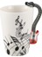 Yaratıcı Müzik Tarzı Gitar Seramik Kupa Kahve Çay Süt Çıta Bardak Saplı Kahve Kupa Yenilik Hediyeler Kırmızı Gitar Siyah Ücretsiz (Yurt Dışından) 5
