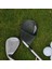 Golf Kulübü Demir Golf Sopası Kılıfı Başörtüsü Golfçü Için Açık Spor Aksesuarları Siyah (Yurt Dışından) 3