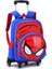 Çocuk Altı Tekerlekli Örümcek Adam Arabası Okul Çantası Ilkokul Çocuğu Altı Tekerlekli Çıkarılabilir (Yurt Dışından) 2