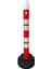 Dubalı Uyarı Dikmesi 110 x 1200 mm Çift Reflektifli 1