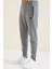 Air Jones Barry Gri Melanj Jogger Erkek Eşofman Alt - 84984 3