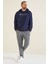 Air Jones Barry Gri Melanj Jogger Erkek Eşofman Alt - 84984 4