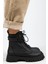 Adel Kadın Deri Bağcıklı Içten Fermuarlı Siyah-Siyah Bot 1