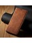Xiaomi Redmi Için Note 12 Pro 4g/11 Pro 4g (Mediatek)/note 11 Pro 5g (Qualcomm) Serisi Skin-Touch Pu Deri Deri Deri Stand Cüzdan Telefon Kabuğu Anti-Fall Flip Cover-Brown (Yurt Dışından) 5