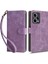 Xiaomi Redmi Için Note 12 Pro 4g/11 Pro 4g (Mediatek)/11 Pro 5g (QUALCOMM)/11E Pro 5g Rfıd Engelleme Cüzdan Deri Kılıf Anti-Drop Stand Kapağı Strap-Purple ile (Yurt Dışından) 1
