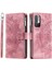 Çoklu Kart Yuvaları Xiaomi Redmi Için Telefon Kılıfı Not 10 5g/not 10T 5g/poco M3 Pro 5g/poco M3 Pro 4g Mandala Çiçek Basılı Pu Deri Fermuar Cep Cüzdan Kapak Kapağı Golü Altın (Yurt Dışından) 1