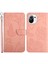Xiaomi Mi Için 11 Lite 4g/5g/11 Lite 5g Ne Kelebek Çiçekleri Desresi Pu Deri Telefon Kılıfı Kullanışlı Kayış Folio Flip Cüzdan Deri Kılıf Deri Kılıf (Yurt Dışından) 1