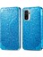Basılı Mandala Çiçek Deseni Otomatik Absorlanmış Pu Deri Kılıf Stand Stand Cüzdanı Xiaomi Redmi Note 10 4g/redmi Not 10S/POCO M5S 4g-Dark Mavi (Yurt Dışından) 1