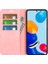 Xiaomi Için Redmi Note 11 4g (Qualcomm)/redmi Note 11S 4g Cilt Dokunuşu Pu Deri Telefon Kasası Flip Cüzdan Manyetik Otomatik Emici Stand Kapak-Pembe (Yurt Dışından) 4