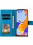 Xiaomi Redmi Not Not Not 12 Pro 4g/11 Pro 4g (Mediatek)/redmi Note 11 Pro 5g (Qualcomm) Pu Deri+Iç Tpu Kapak Stand Stand Mandala Çiçek Flip Cüzdan Kılıfı Kayış Mavisi (Yurt Dışından) 4