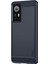 Xiaomi 12 5G/12X 5G/12S Için 5g Telefon Kabuğu Karbon Fiber Doku Yumuşak Tpu Anti-Çizeltilmiş Fırçalanmış Yüzey Cep Telefonu Kılıf Mavisi (Yurt Dışından) 4