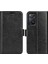 Xiaomi Redmi Için Note 12 Pro 4g/11 Pro 4g (Mediatek)/note 11 Pro 5g (Qualcomm) Çılgın At Doku Pu Deri+Tpu Şok Geçirmez Telefon Kapağı Cüzdan Stand-Black (Yurt Dışından) 1