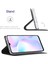 Kart Tutucu Tasarım Deri Koruyucu Xiaomi Redmi Için Stand Kapağı Not 10 5g/poco M3 Pro 4g/poco M3 Pro 5g-Black (Yurt Dışından) 5