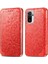 Basılı Mandala Çiçek Deseni Otomatik Absorlanmış Pu Deri Kılıf Stand Stand Cüzdanı Xiaomi Redmi Note 10 4g/redmi Not 10S/POCO M5S 4g-Red (Yurt Dışından) 1