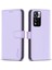 Xiaomi Redmi Için Telefon Kılıfı Note 12 Pro 4g/note 11 Pro 4g (Mediatek)/11 Pro 5g (Qualcomm) Cüzdan Pu Deri Stand Kapak-Mor (Yurt Dışından) 1