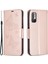 Baskı Kelebek Deri Deri Şok Geçirmez Koruyucu Folio Folio Cüzdan Kılıfı Xiaomi Redmi Not 10 5g /poco M3 Pro 5g /4g-Gold (Yurt Dışından) 1
