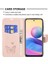 Baskı Kelebek Deri Deri Şok Geçirmez Koruyucu Folio Folio Cüzdan Kılıfı Xiaomi Redmi Not 10 5g /poco M3 Pro 5g /4g-Gold (Yurt Dışından) 3