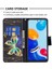 Xiaomi Için Redmi Note 11 4g (Qualcomm)/redmi Note 11S 4g Kılıfı, Stand Cüzdan Desen Tasarımı Pu Deri Deri Koruyucu Kapak-Yahudi Kelebek (Yurt Dışından) 5