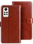 Xiaomi Redmi Için Note 12 Pro 4g/note 11 Pro 5g (Qualcomm)/11 Pro 4g (Mediatek) Deri Kılıf Stand Cüzdan Telefon Kapak-Brown (Yurt Dışından) 1