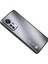 Xiaomi 12 5G/12X 5G/12S Için 5g Cep Telefonu Tpu Çerçeve Alüminyum Alaşım Geri Sert Sabit Anti-Chock Telefon Vaka Silver (Yurt Dışından) 1