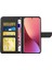 Xiaomi 12/12X/12S Için 5g Pu Deri Baskılı Kelebek Çiçek Manyetik Telefon Kılıf Omuz Kayışı Stand Cüzdan Yumuşak Tpu Kitap Kapak Black (Yurt Dışından) 2