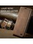 Xiaomi 12 5G/12X 5G/12S 5g Için Ön Çizgiye Telefon Kasası Kabuğu, Otomatik Absorbed Pu Deri Cüzdan Katlanabilir Stand Telefon Kapak-Kahverengi (Yurt Dışından) 4
