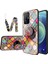Renkli Desen Temperli Cam+Pc+Tpu Telefon Kılıfı Kapak Xiaomi 11T/11T Pro-Renk Deseni (Yurt Dışından) 1