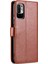 Pu Deri Telefon Cüzdan Stand Kılıf Kapağı Xiaomi Redmi Note 10 5g/poco M3 Pro 4g/5g-Brown (Yurt Dışından) 3