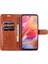 Pu Deri Telefon Cüzdan Stand Kılıf Kapağı Xiaomi Redmi Note 10 5g/poco M3 Pro 4g/5g-Brown (Yurt Dışından) 5