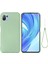 Sıvı Silikon Telefon Koruyucu Kapak Kılıfı Kılıf Kabuğu Xiaomi Mi 11 Lite 4g/5g/11 Lite 5g Ne-Yeşi (Yurt Dışından) 1