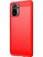 Xiaomi Redmi Için Karbon Fiber Fırça Tpu Kapağı Not 10 4g/redmi Not 10S/POCO M5S 4g-Red (Yurt Dışından) 2