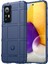 Sağlam Kare Izgara Tasarımı Kalınlaştırılmış Tpu Tpu Anti-Çizelge Absorpsiyon Kapağı Xiaomi 12 5G/12X 5G/12S 5g-Blue (Yurt Dışından) 1