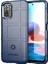 Xiaomi Poco M5S Için 4g/redmi Not 10 4g/not 10S 4g Şok Emilebilen Engebeli Kare Izgara Tpu Arka Kasa Mavisi (Yurt Dışından) 1