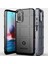 Xiaomi Poco M5S Için 4g/redmi Not 10 4g/not 10S 4g Şok Emilebilen Engebeli Kare Izgara Tpu Arka Kasa Mavisi (Yurt Dışından) 4