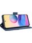 Çoklu Kart Yuvası Stand Tasarım Cüzdan Deri Telefon Kılıfı Xiaomi Redmi Note 10 5g/poco M3 Pro 5g/4g-Blue (Yurt Dışından) 4