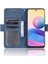 Çoklu Kart Yuvası Stand Tasarım Cüzdan Deri Telefon Kılıfı Xiaomi Redmi Note 10 5g/poco M3 Pro 5g/4g-Blue (Yurt Dışından) 5