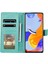 Xiaomi Redmi Not Not Note 12 Pro 4g/11 Pro 4g (Mediatek)/redmi Note 11 Pro 5g (Qualcomm) Pu Deri+Iç Tpu Kapak Stand Stand Mandala Çiçek Flip Cüzdan Kılıfı Kayış Yeşili (Yurt Dışından) 3