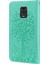 Baskılı Elk ve Ağaç Deseni Cüzdan Deri Deri Telefon Kılıfı Xiaomi Redmi Için Stand Standı Kabuğu Note 10 Lite-Green (Yurt Dışından) 4