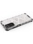 Xiaomi Redmi Için Note 11 4g (Qualcomm)/not 11S 4g Yumuşak Tpu+Sert Pc Kılıfı Petek Dokulu Kıvlatıcı Anti Anti Anti Anti Anti Anti-Claps Cover-Grey (Yurt Dışından) 3