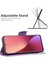 Xiaomi 12 5G/12X 5G/12S 5g Için Şık Çok Kelebek Baskılı Pu Deri Bilek Kayışı Kapak Cüzdan Stand Kılıf-Mor (Yurt Dışından) 4