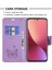Xiaomi 12 5G/12X 5G/12S 5g Için Şık Çok Kelebek Baskılı Pu Deri Bilek Kayışı Kapak Cüzdan Stand Kılıf-Mor (Yurt Dışından) 5