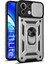 Şok Geçirmez Kamera Slayt Telefon Kasası Kapağı Xiaomi Mi 11 Lite 4g/5g/11 Lite 5g Ne -Silver Için Kickstand Ring Tutucu (Yurt Dışından) 1