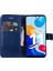 Xiaomi Için Redmi Note 11 4g (Qualcomm)/redmi Note 11S 4g Pu Deri Kılıf Manyetik Kıta Flip Bilek Kayış Cüzdan Kapağı Stand-Mavi ile (Yurt Dışından) 3